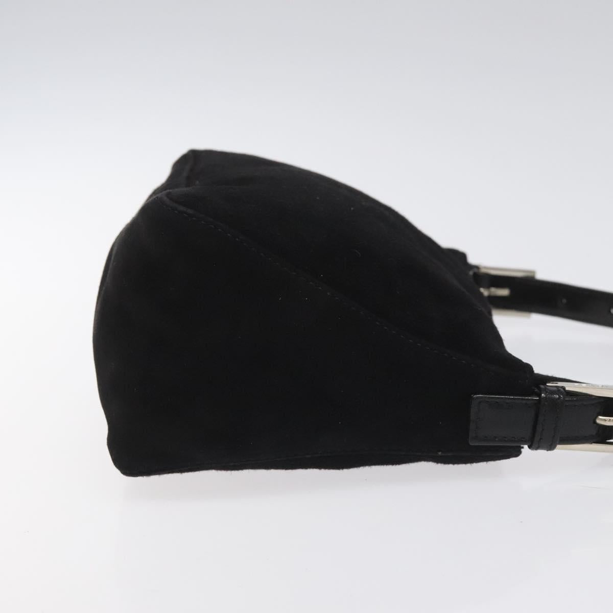 Fendi Black Suede Shoulder