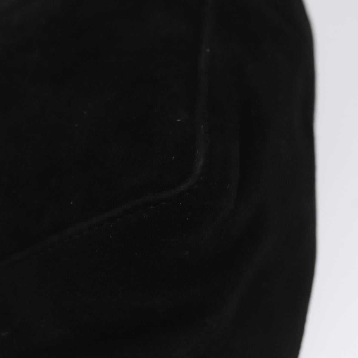 Fendi Black Suede Shoulder