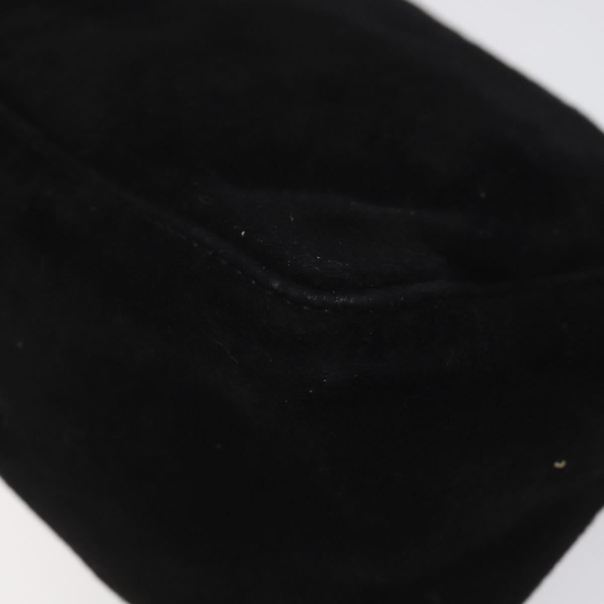 Fendi Black Suede Shoulder