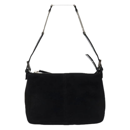 Fendi Black Suede Shoulder