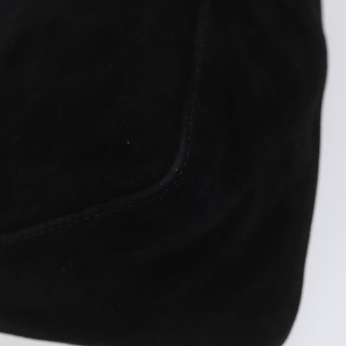 Fendi Black Suede Shoulder