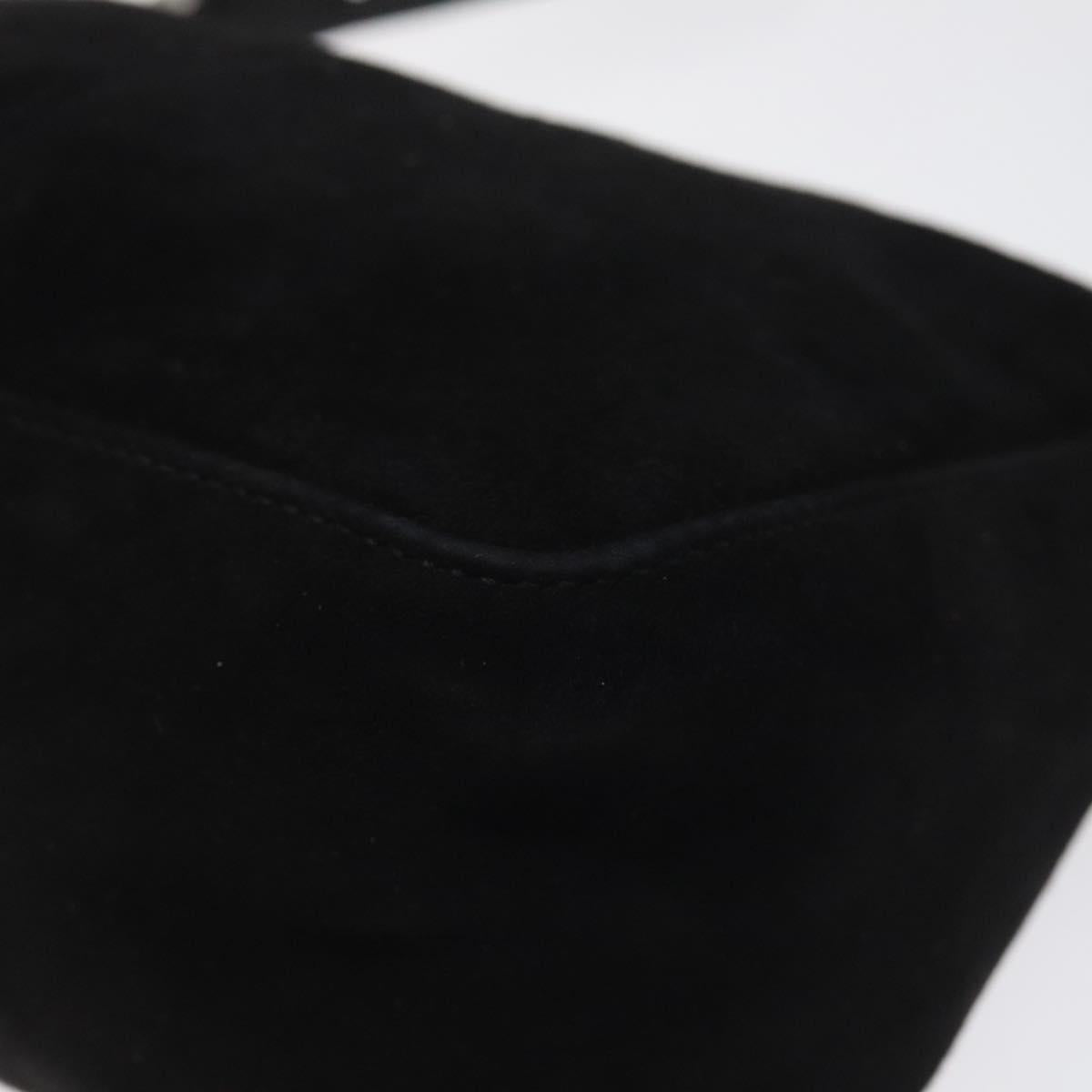 Fendi Black Suede Shoulder