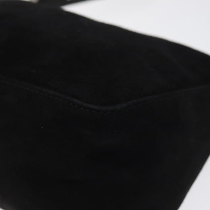 Fendi Black Suede Shoulder