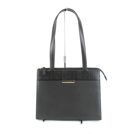 Burberry Black Leather Tote