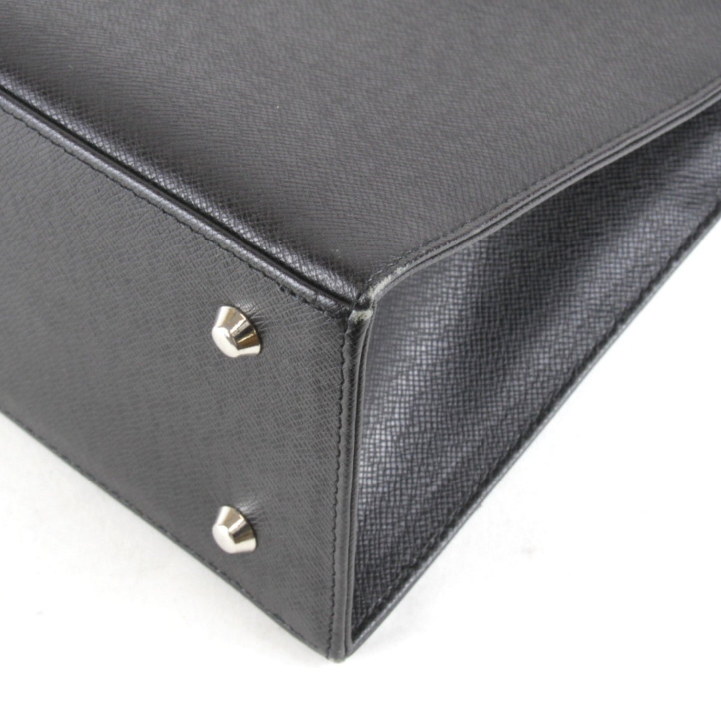 Burberry Black Leather Tote