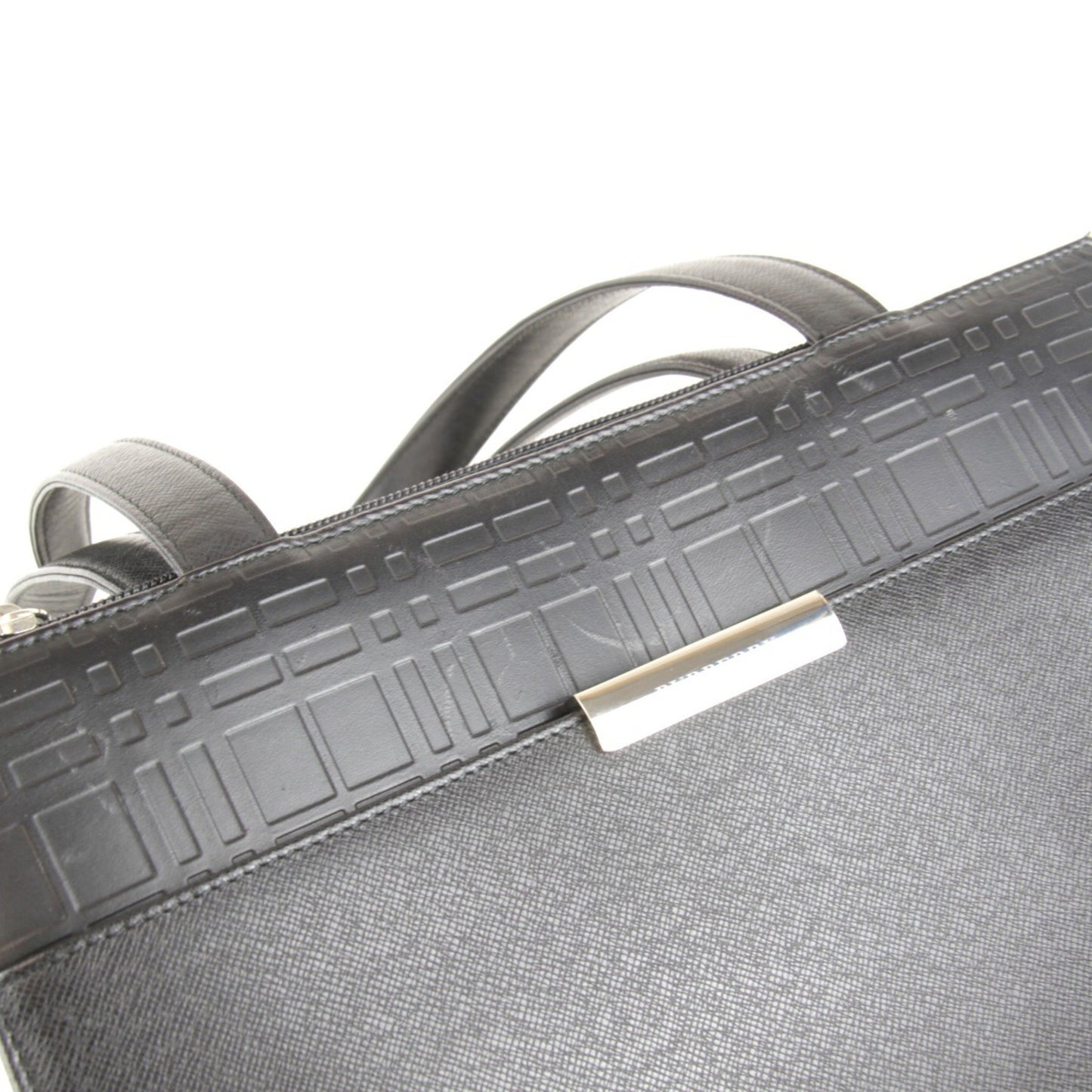Burberry Black Leather Tote