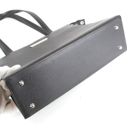 Burberry Black Leather Tote