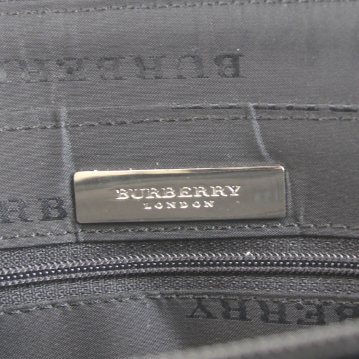 Burberry Black Leather Tote