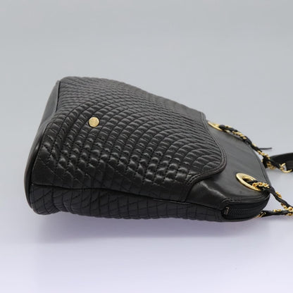 Bally Black Leather Shoulder
