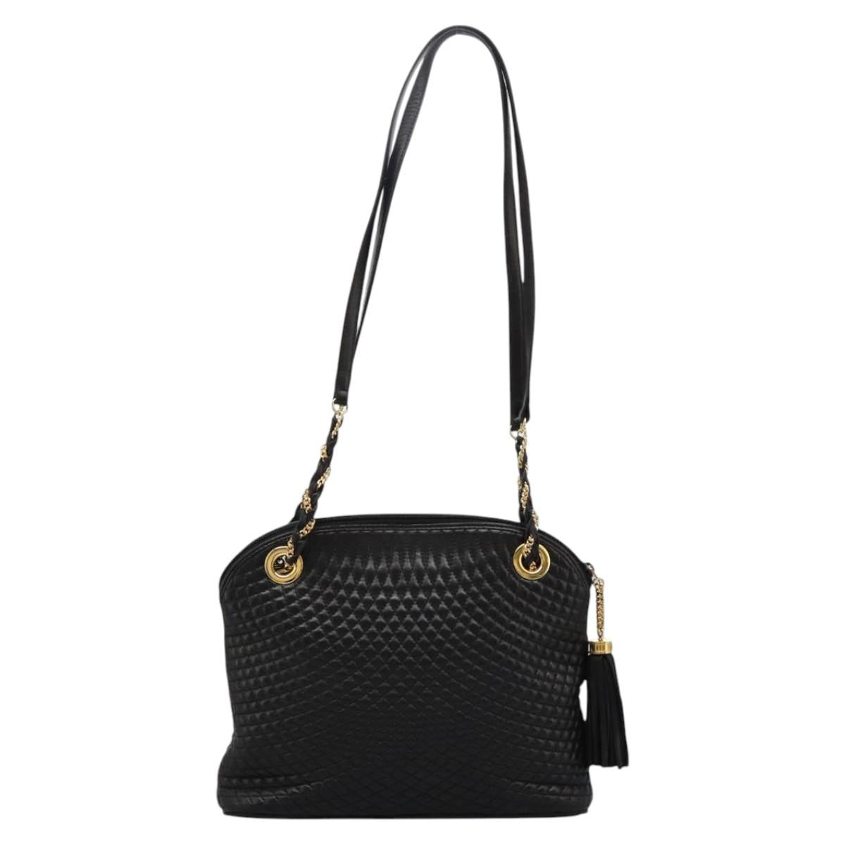 Bally Black Leather Shoulder