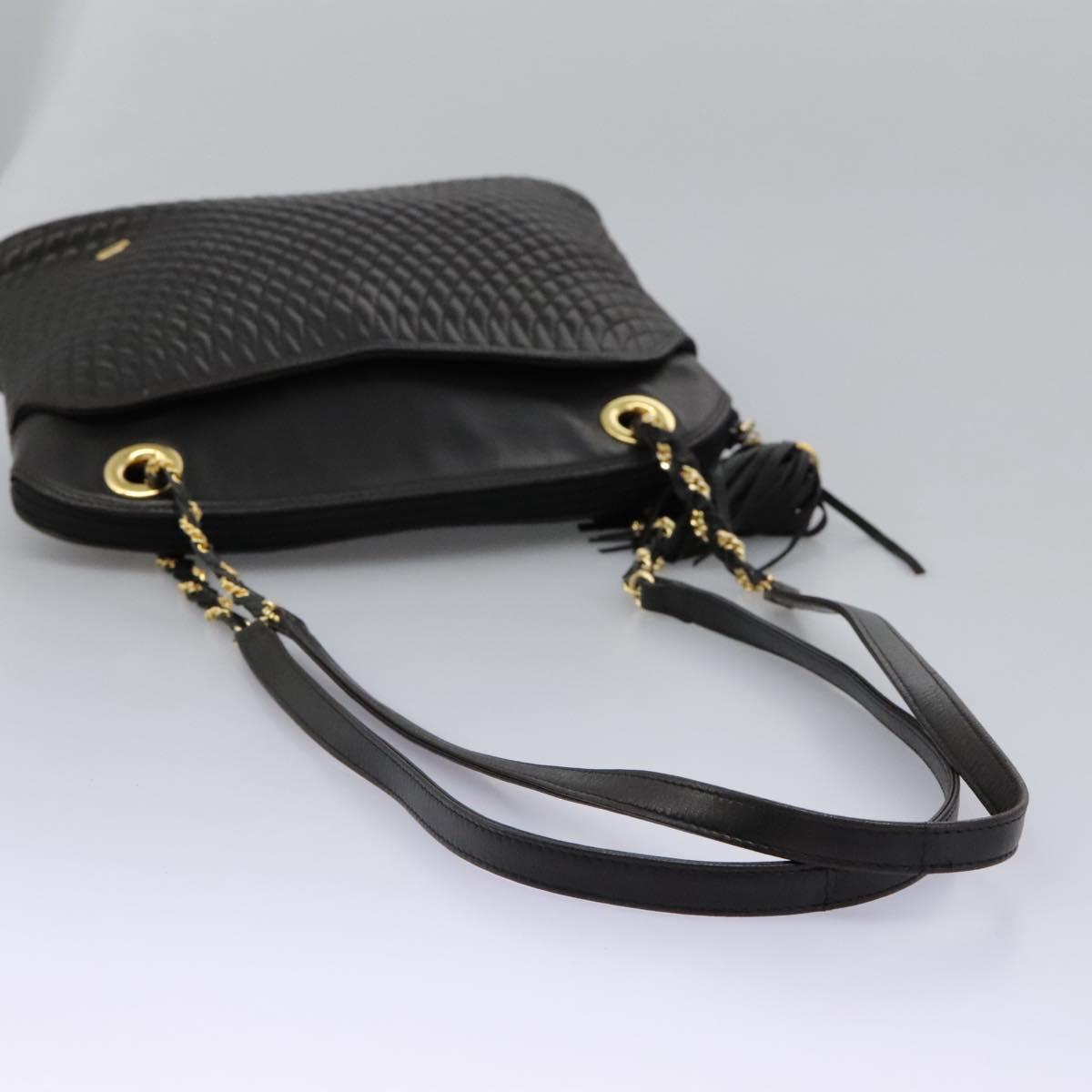 Bally Black Leather Shoulder