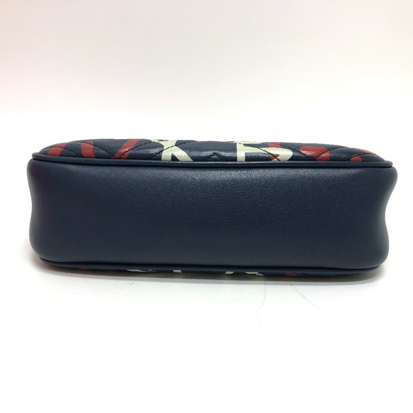 Gucci Blue Leather Marmont