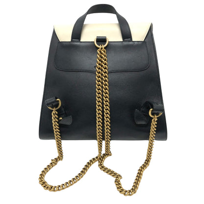 Gucci Black Leather Animalier