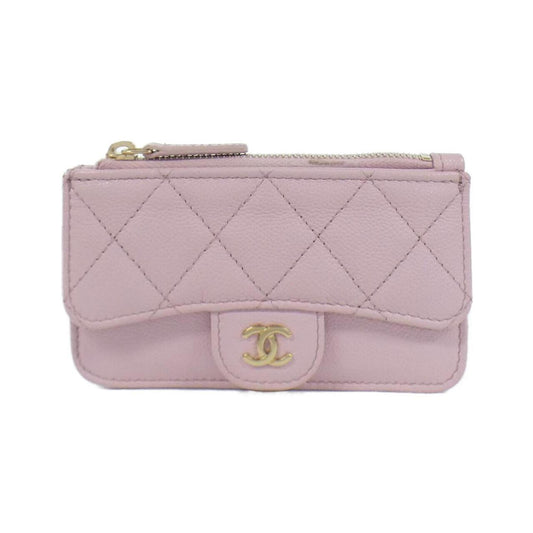 Chanel Pink Leather Wallet