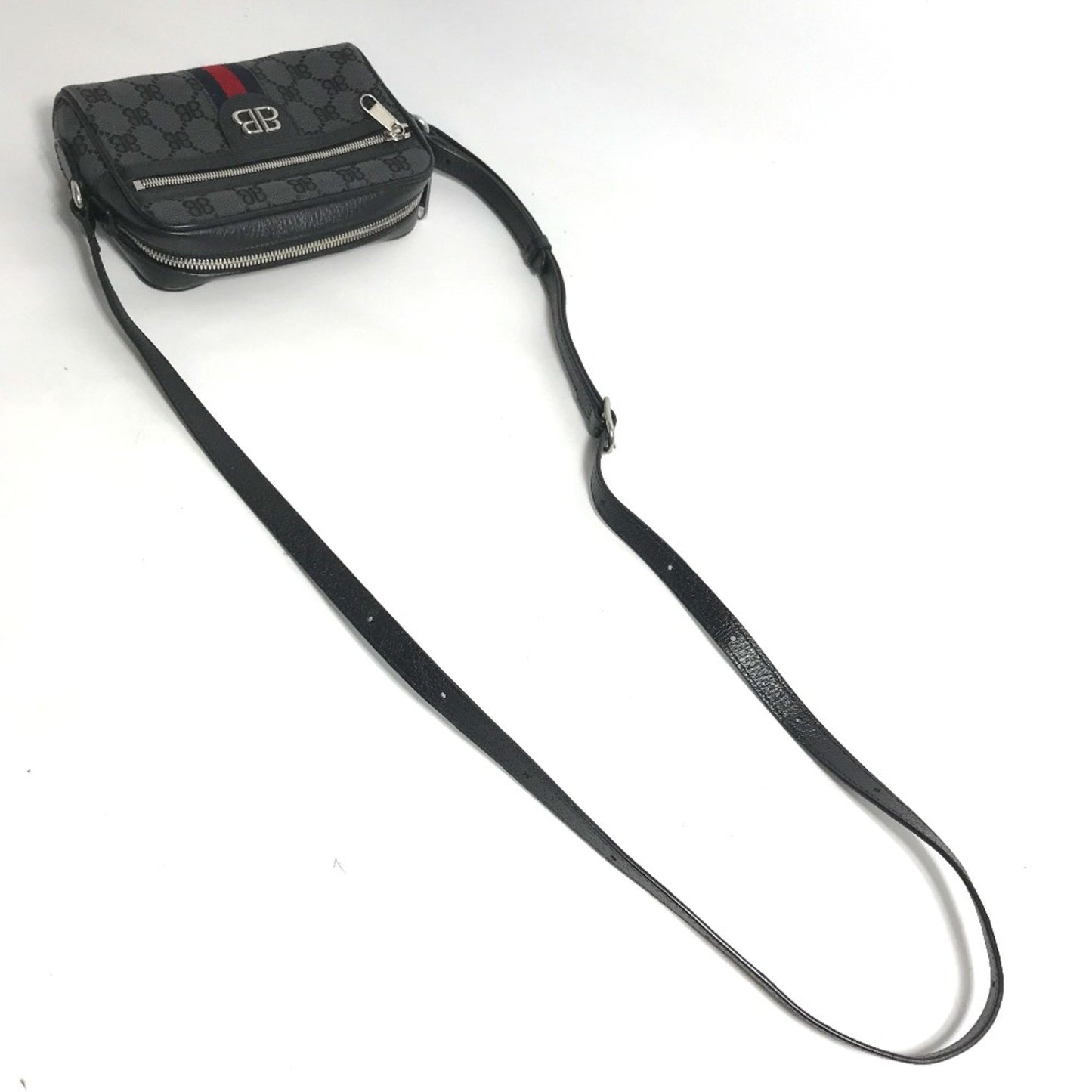 Gucci Black Canvas Camera