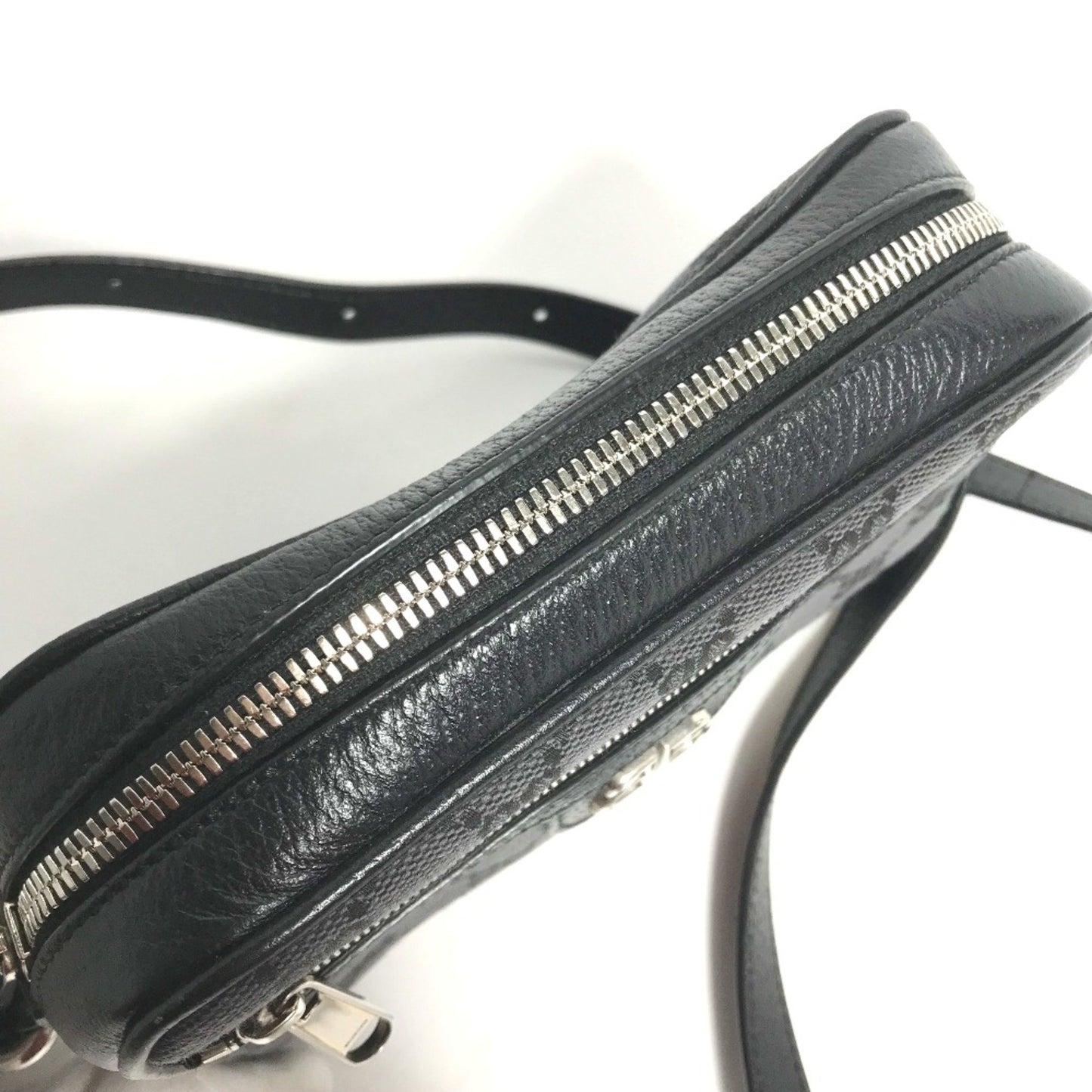 Gucci Black Canvas Camera