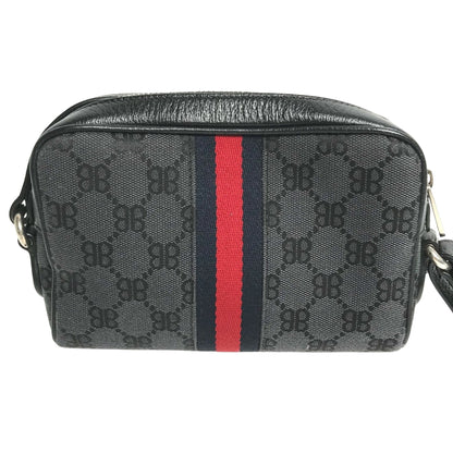 Gucci Black Canvas Camera