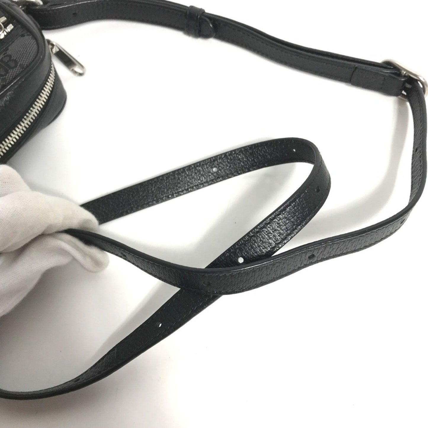 Gucci Black Canvas Camera
