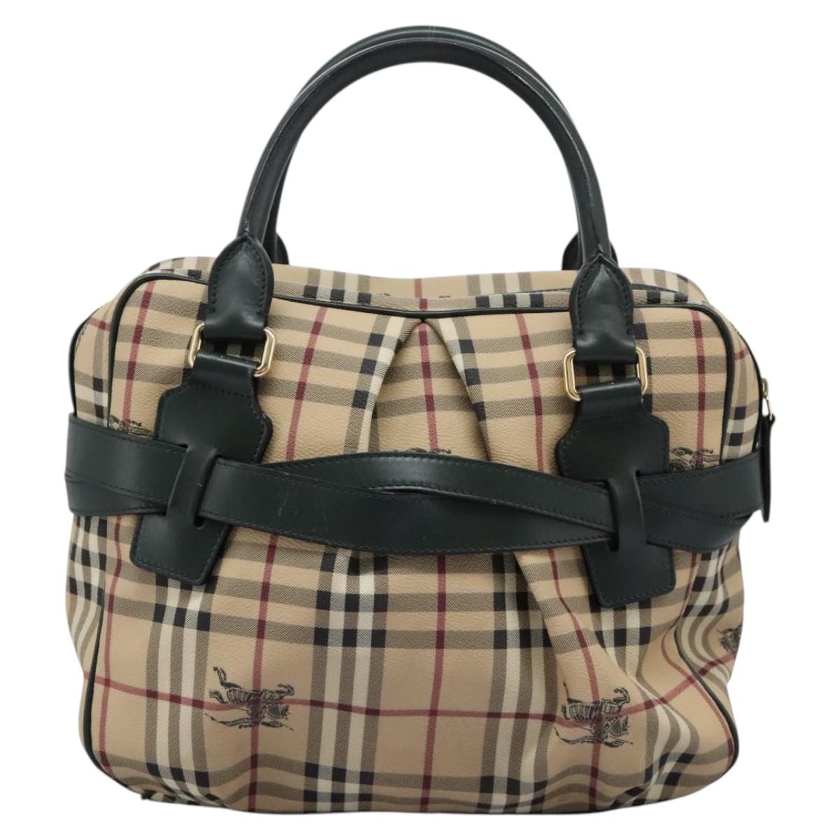 Burberry Brown Canvas Nova Check