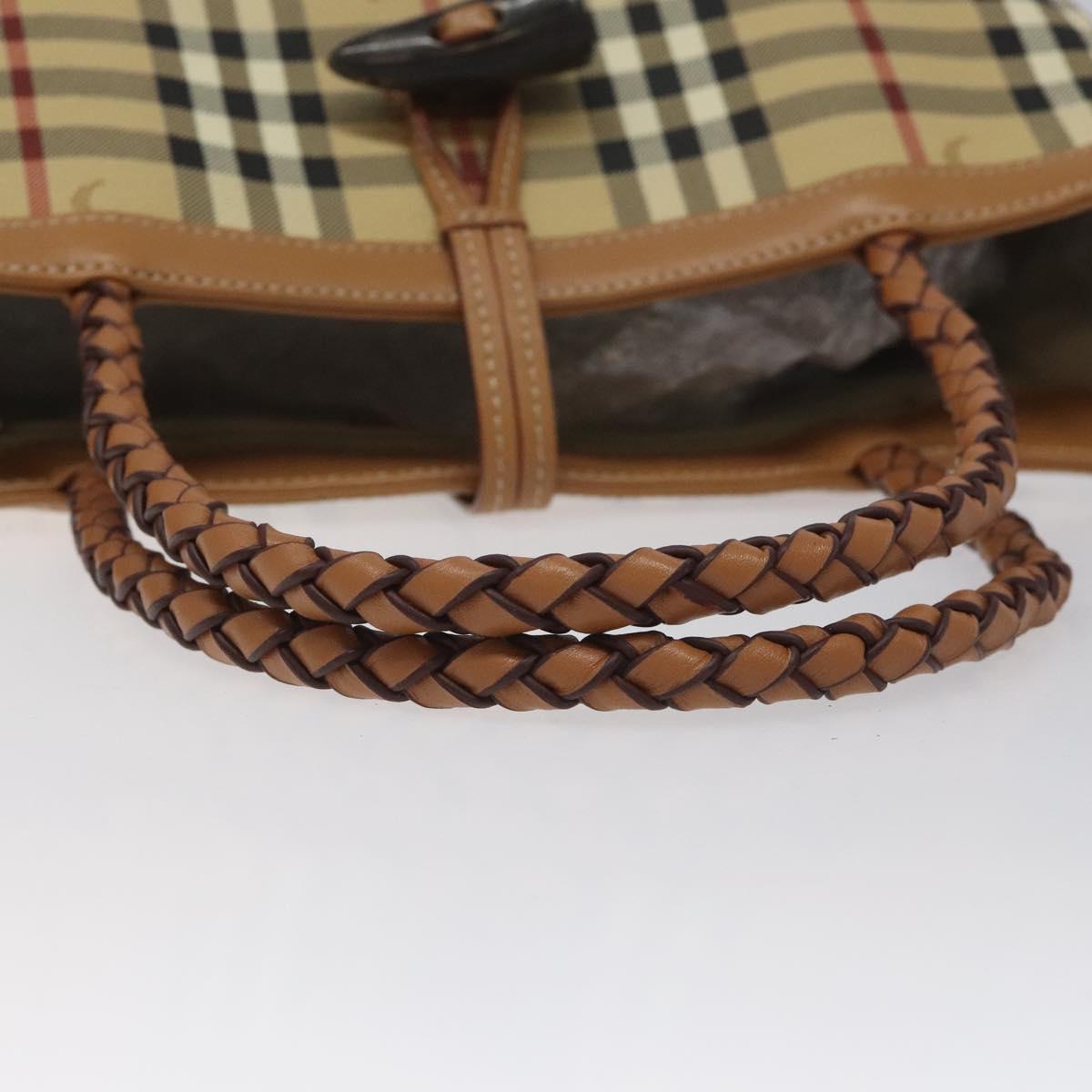 Burberry Brown Canvas Nova Check