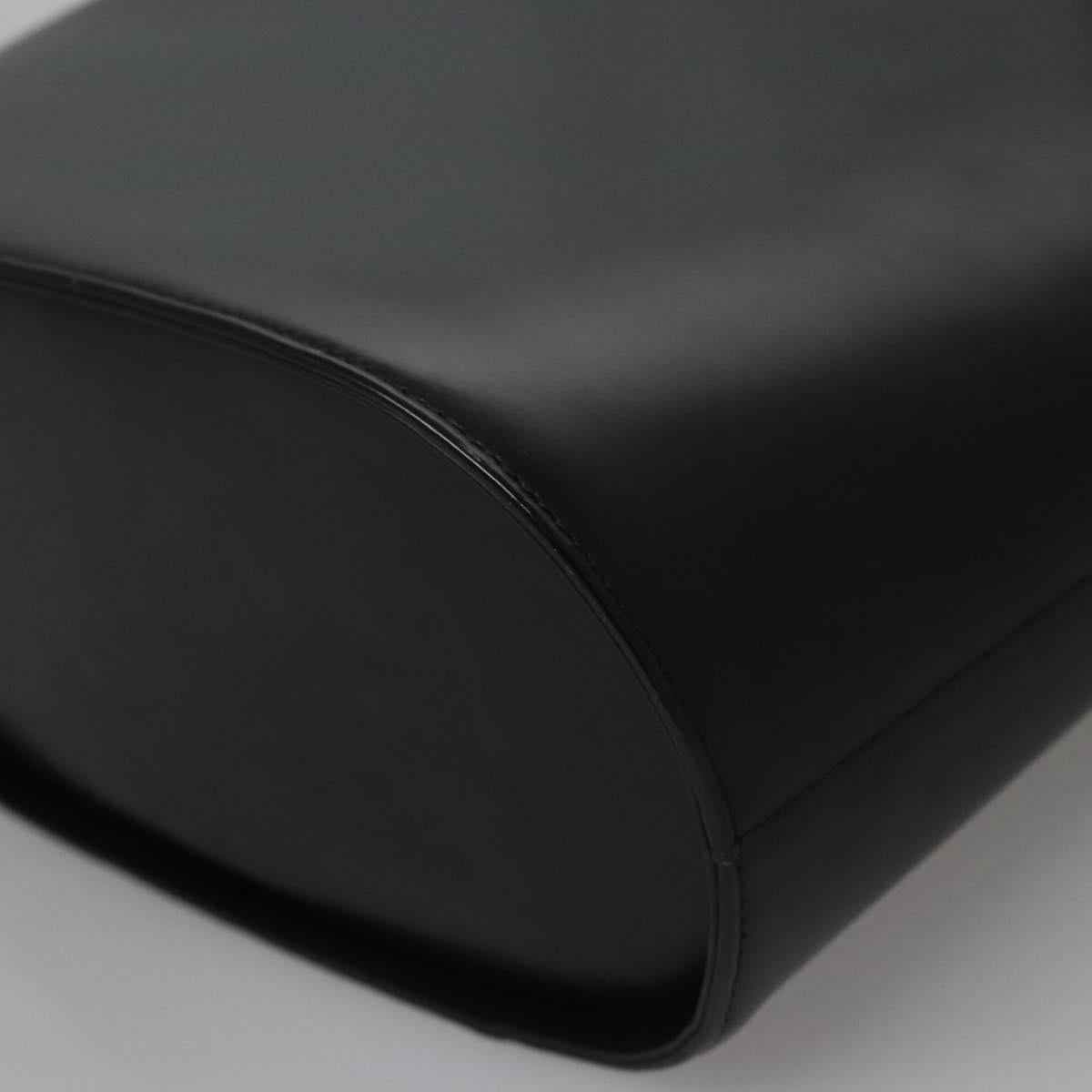 Burberry Black Leather Nova Check