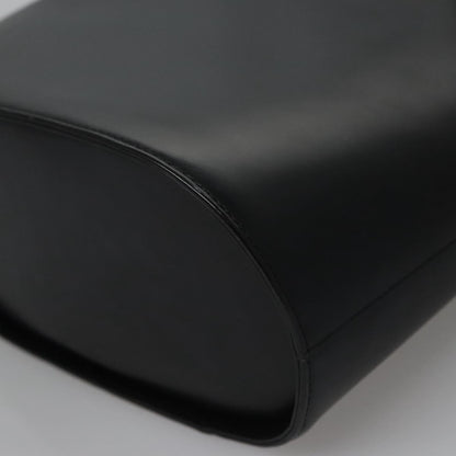 Burberry Black Leather Nova Check