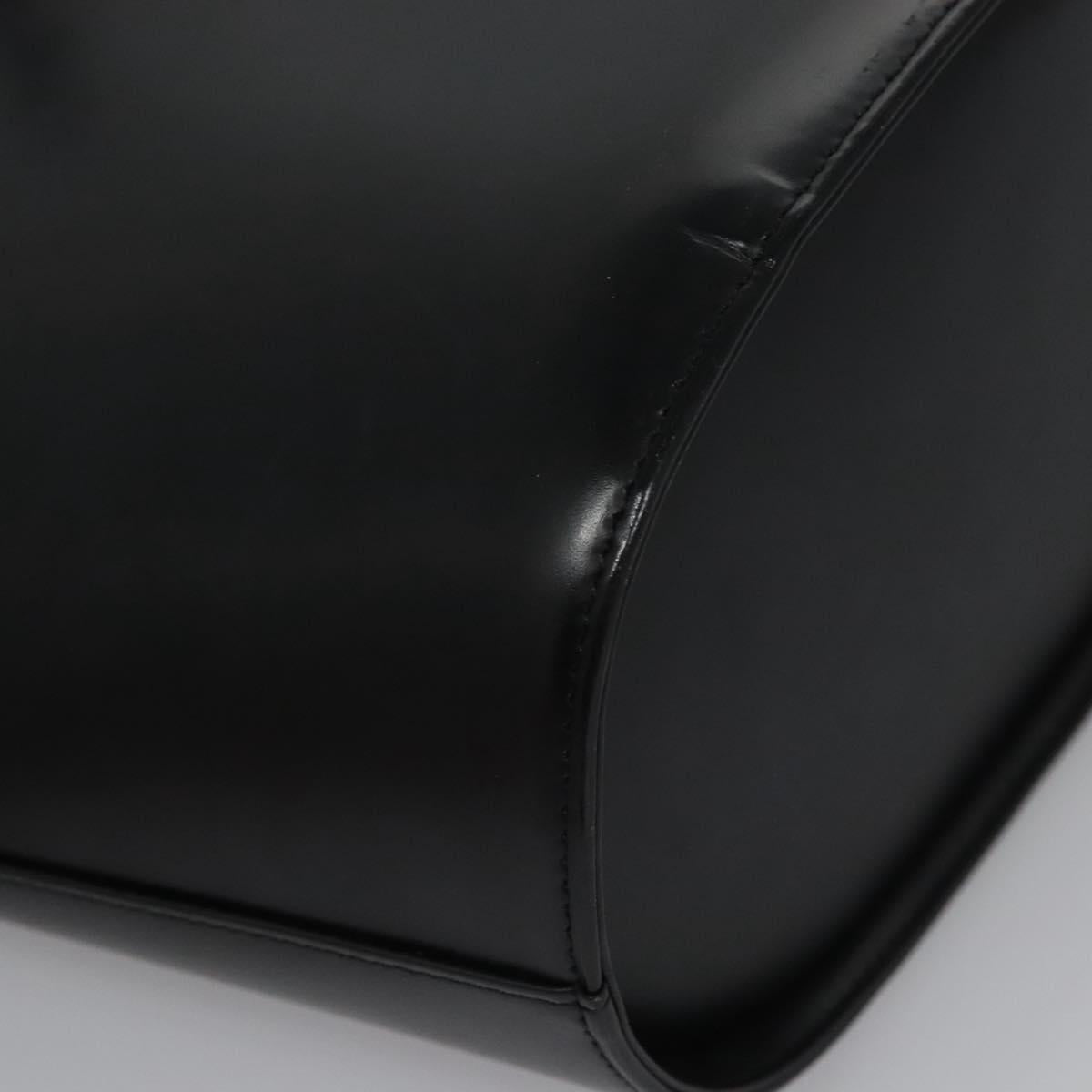Burberry Black Leather Nova Check