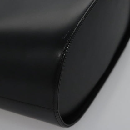 Burberry Black Leather Nova Check