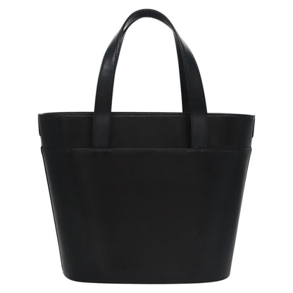 Burberry Black Leather Nova Check