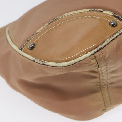 Prada Brown Canvas Re-nylon