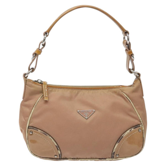 Prada Brown Canvas Re-nylon