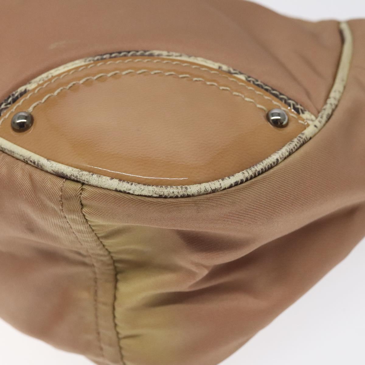 Prada Brown Canvas Re-nylon