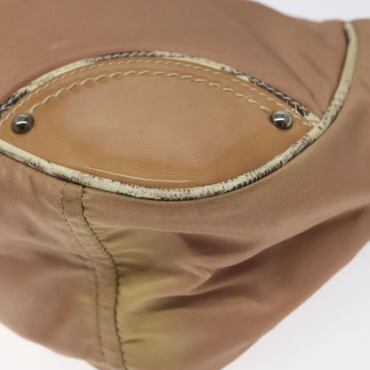 Prada Brown Canvas Re-nylon