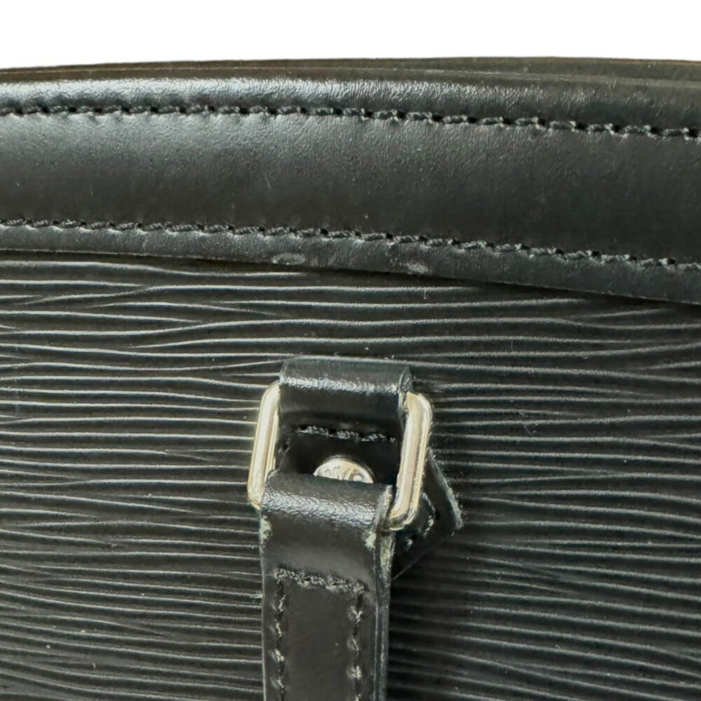 Louis Vuitton Black Leather Madeleine