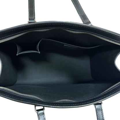 Louis Vuitton Black Leather Madeleine