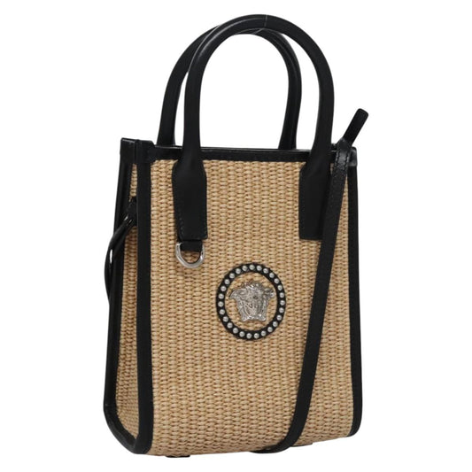 Versace Brown Canvas Medusa