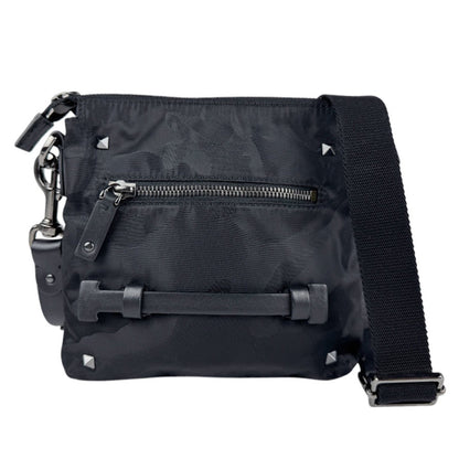 Valentino Garavani Black Synthetic Camouflage