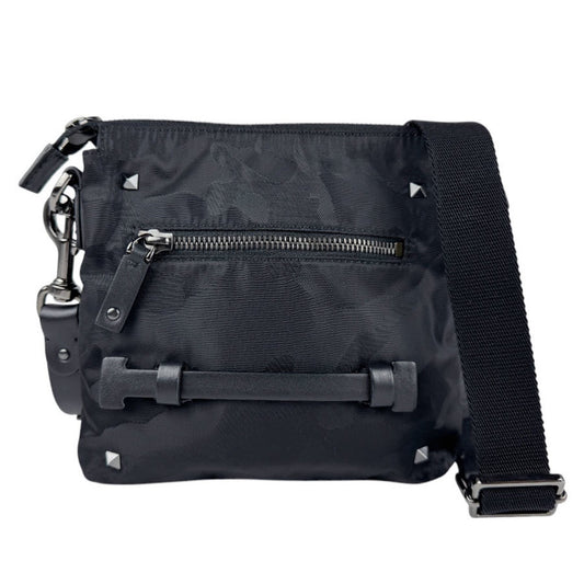 Valentino Garavani Black Synthetic Camouflage