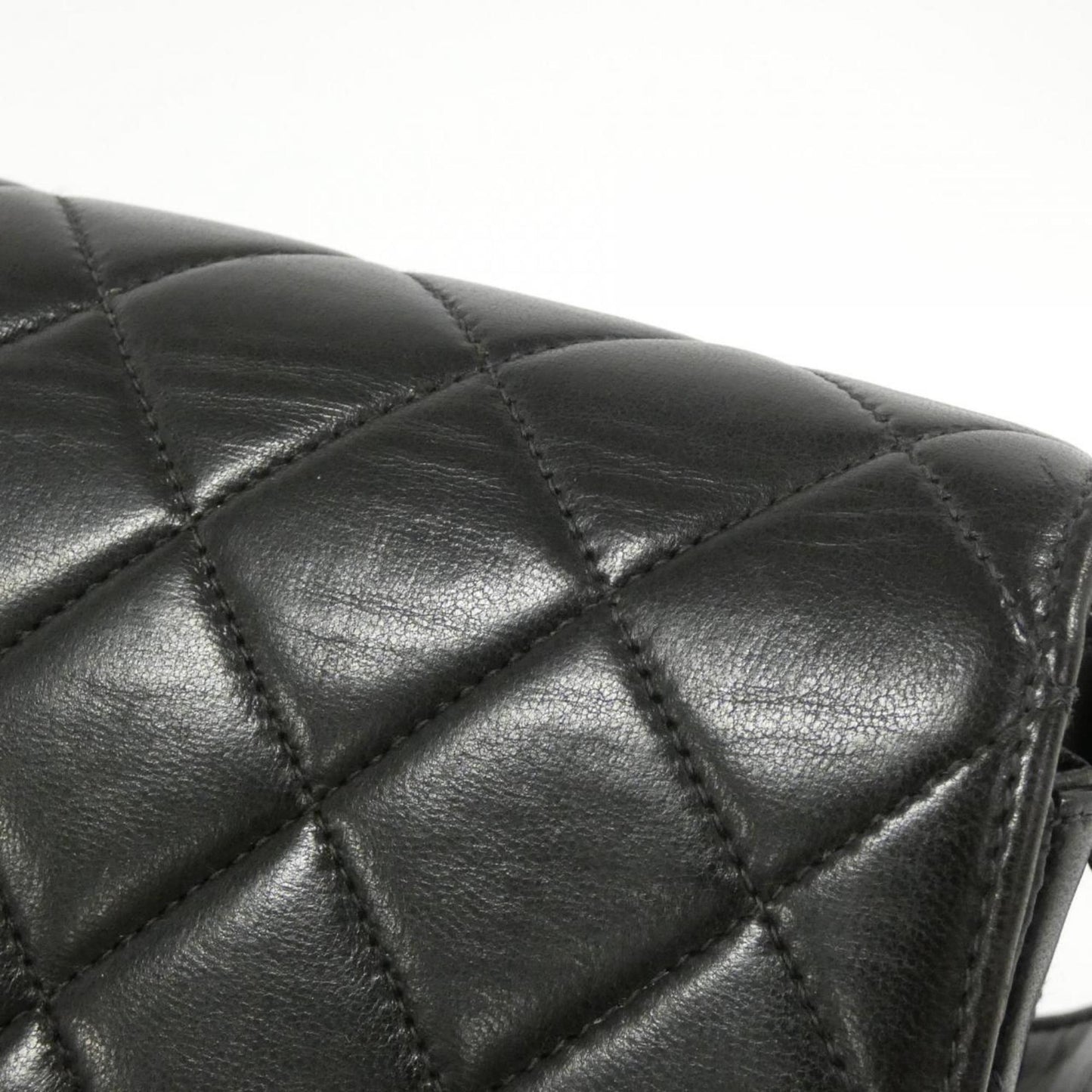Chanel Black Leather -