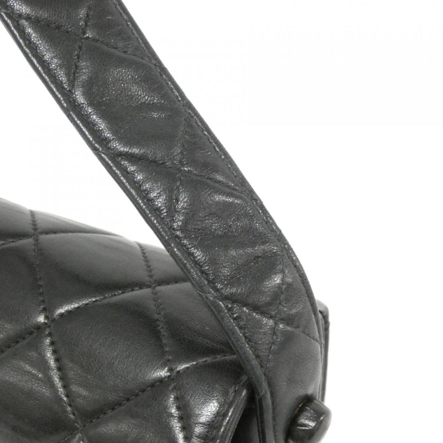 Chanel Black Leather -
