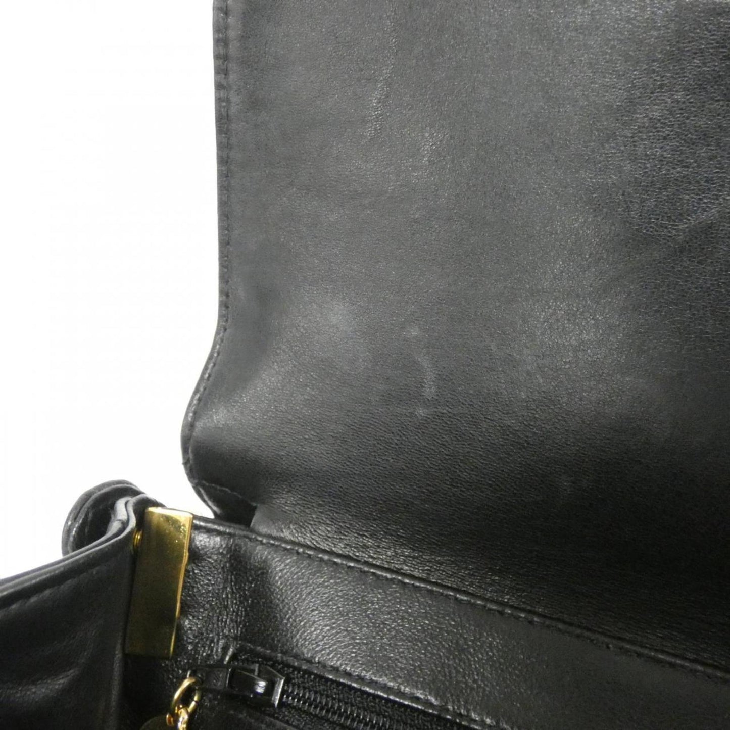 Chanel Black Leather -