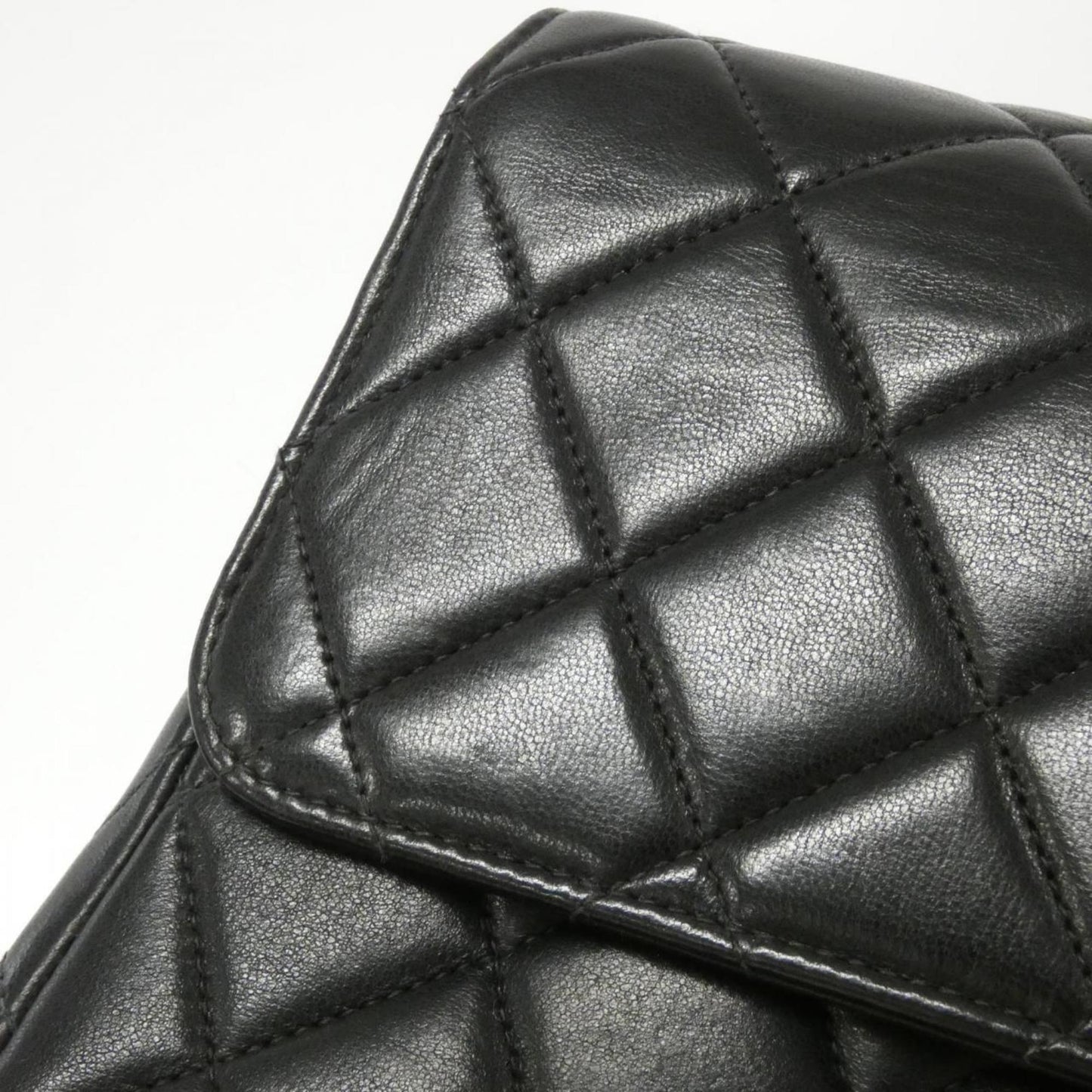 Chanel Black Leather -