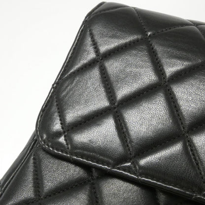 Chanel Black Leather -