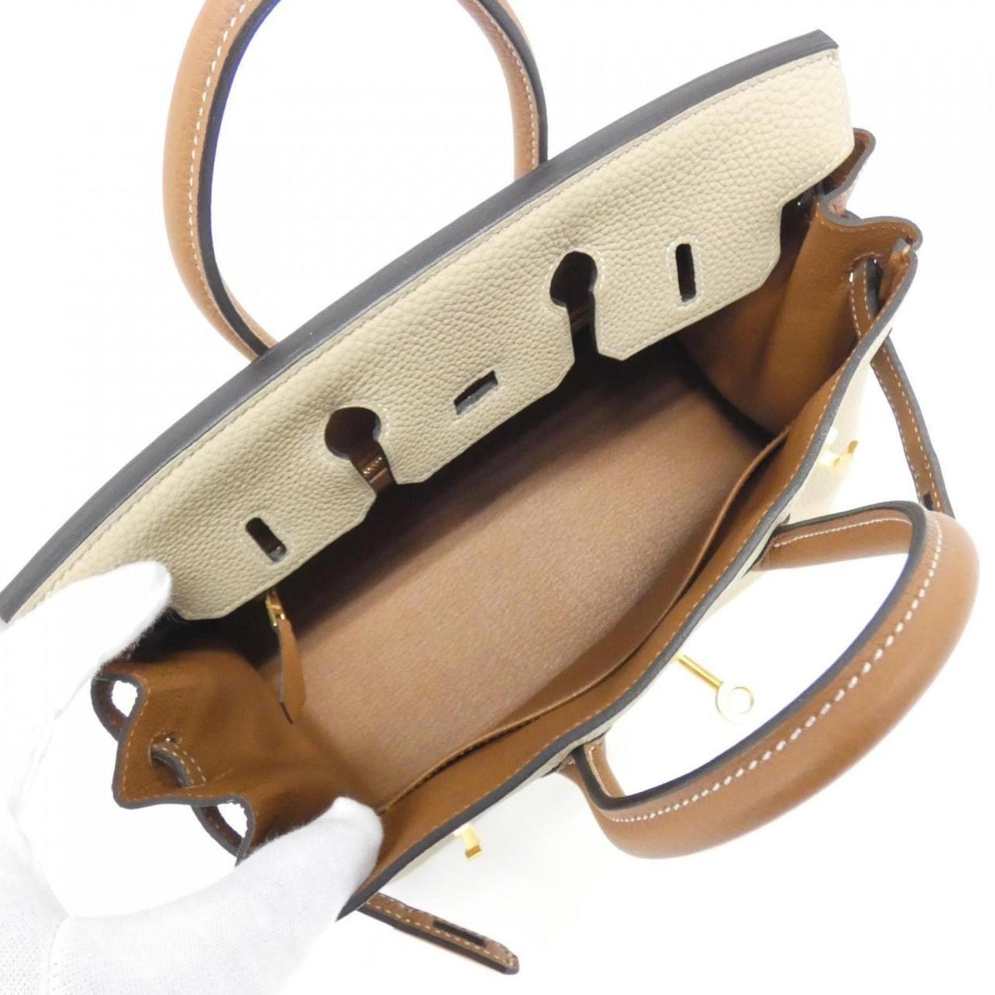 Hermès Brown Leather Birkin 25