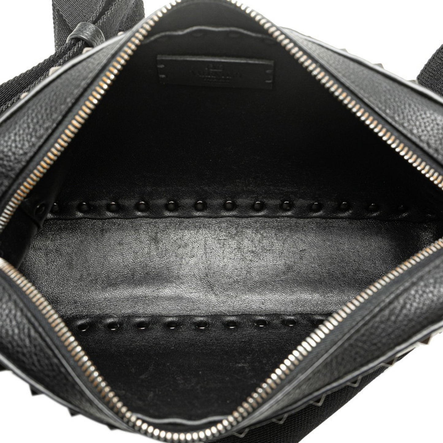 Valentino Garavani Black Leather Rockstud