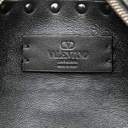 Valentino Garavani Black Leather Rockstud