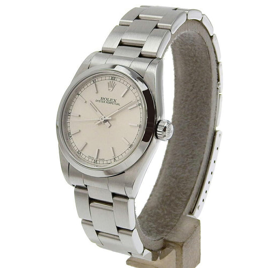 Rolex Silver Steel Oyster Perpetual 31mm