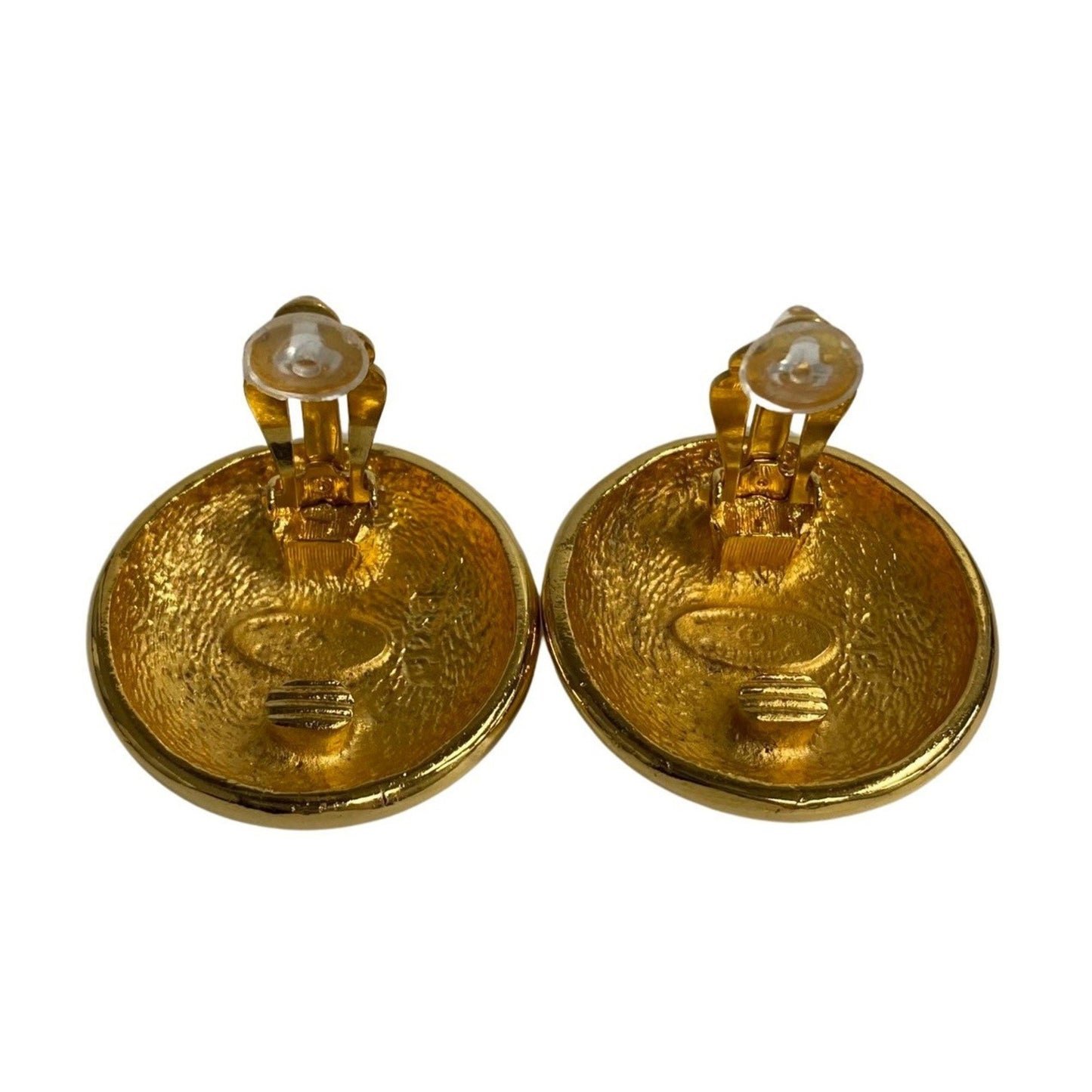 Chanel Gold Gold Plated Coco Mark