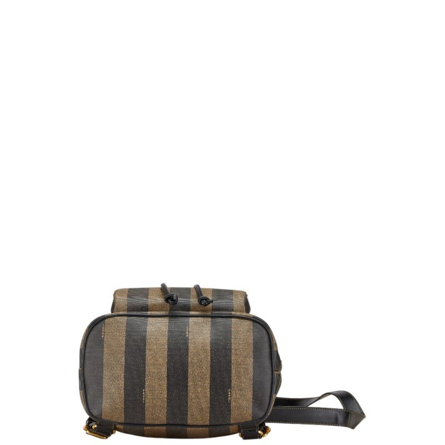 Fendi Brown Canvas Pequin