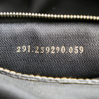Fendi Brown Canvas Pequin
